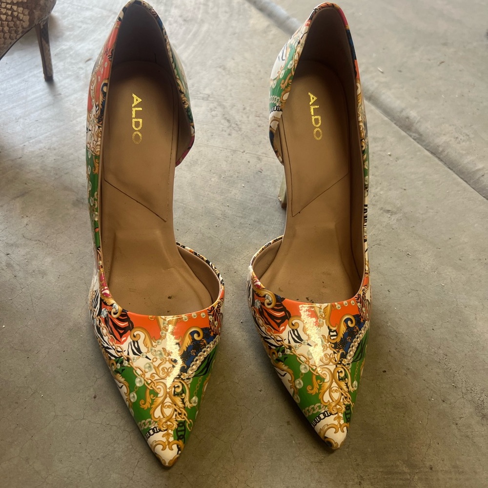 Aldo Vibrant Patterned Women's Heels